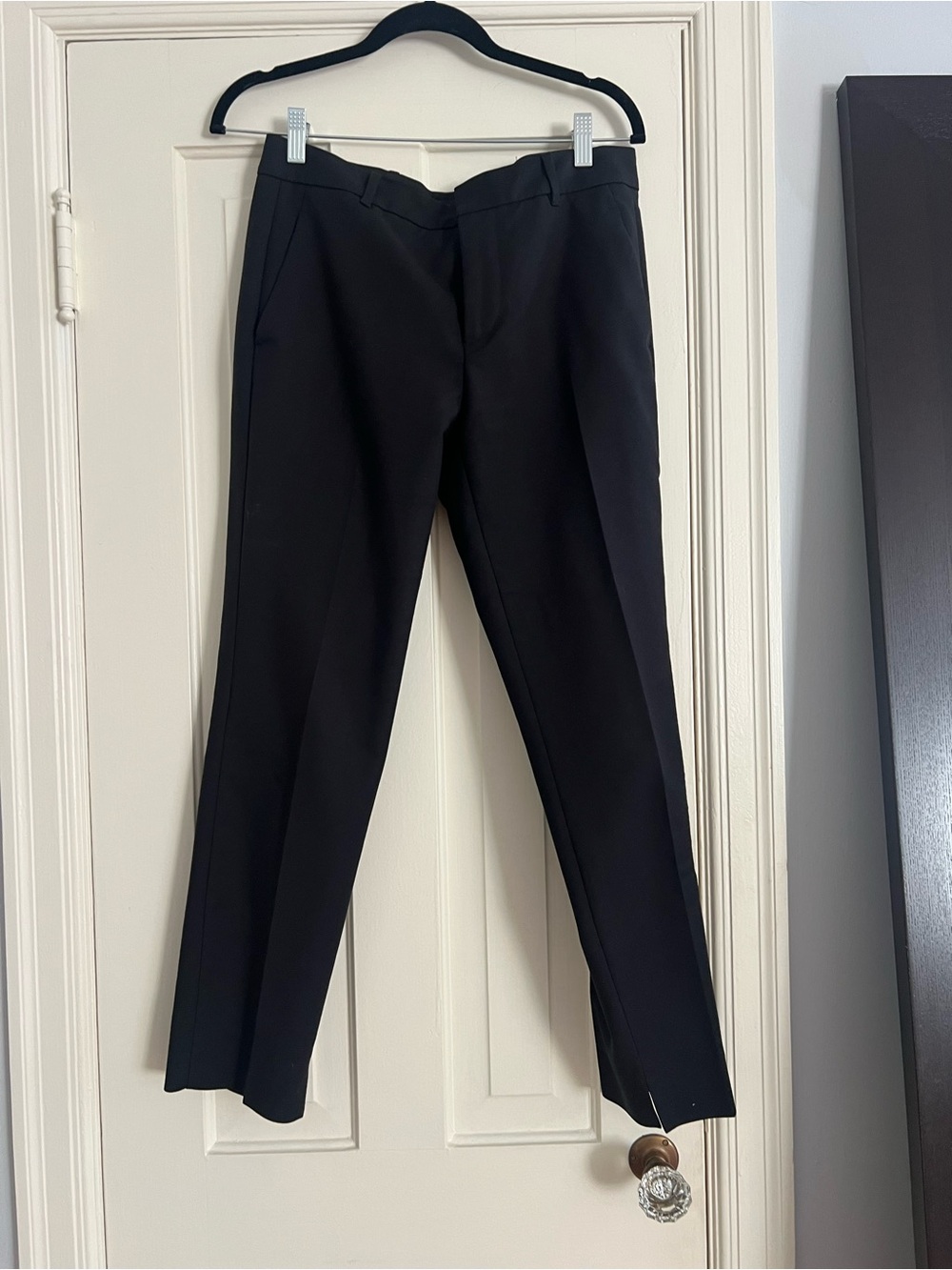 Zara Black Tailored Ankle Trousers